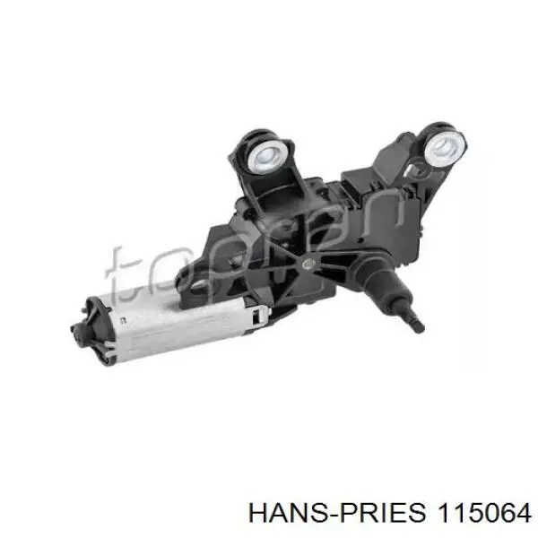 115 064 Hans Pries (Topran) мотор стеклоочистителя заднего стекла