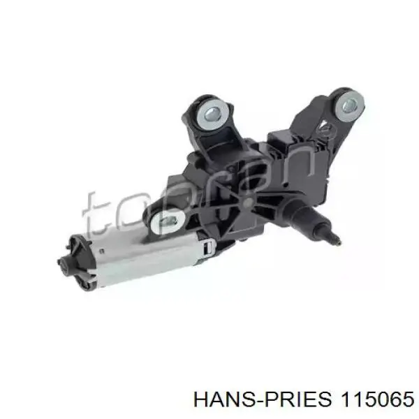115065 Hans Pries (Topran) мотор стеклоочистителя заднего стекла