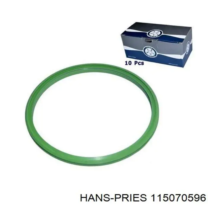 115 070 596 Hans Pries (Topran) прокладка (кольцо шланга охлаждения турбины, обратки)
