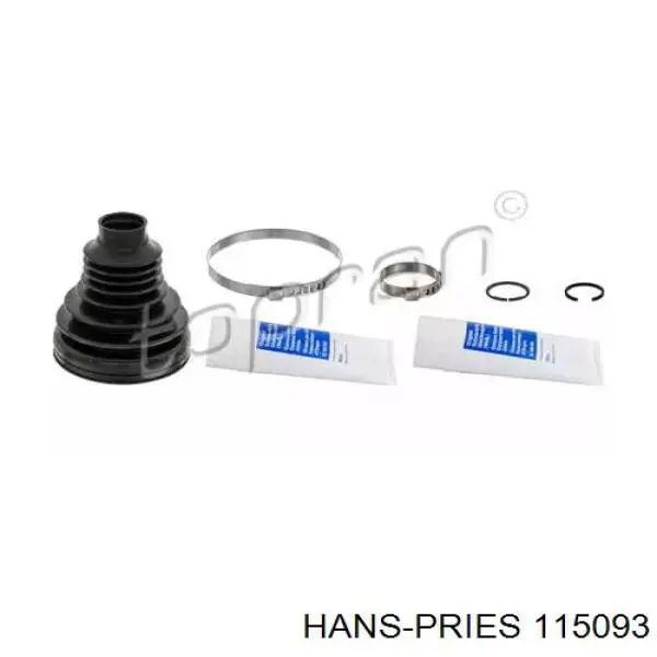 Пыльник шарнира угловых скоростей внутренний передний Hans Pries (Topran) 115093 цена, от 18.74 USD
