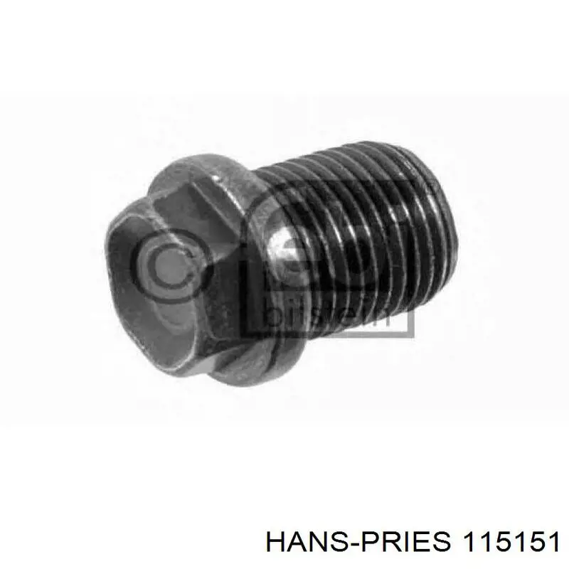 Замок задней левой двери Hans Pries (Topran) 115151