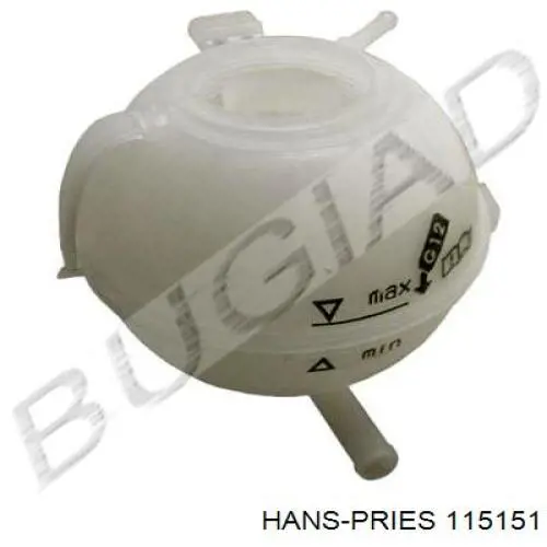 Замок двери задней левой 115151 Hans Pries (Topran)