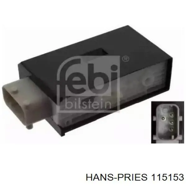 Купить 115153 Hans Pries (Topran) Актуатор замка багажника