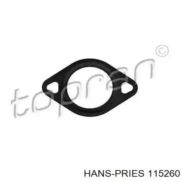 115260 Hans Pries (Topran) vedante de válvula egr de recirculação