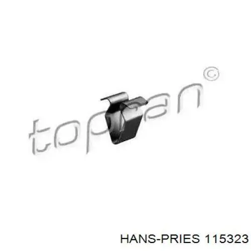 Пістон (кліп) кріплення обшивки кришки багажника 115323 Hans Pries (Topran)