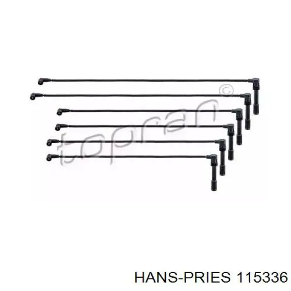 Высоковольтные провода 115336 Hans Pries (Topran)