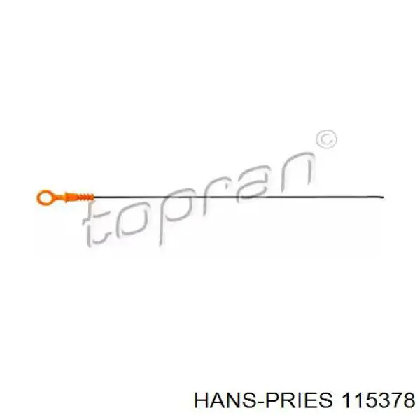 115378 Hans Pries (Topran) щуп (индикатор уровня масла в двигателе)