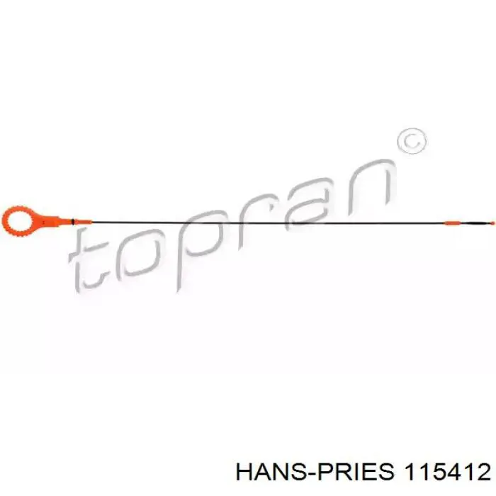 Щуп масляный 115412 Hans Pries (Topran)