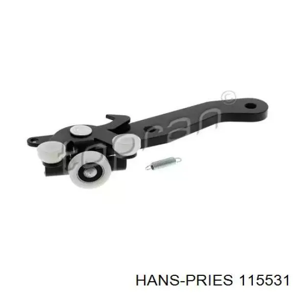 Ролик двери боковой/сдвижной, правый нижний Hans Pries (Topran) 115531 цена, от 11.59 USD