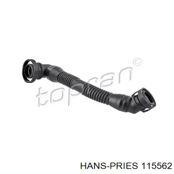 115562 Hans Pries (Topran) патрубок вентиляции картера (маслоотделителя)