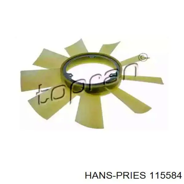 Вентилятор/крыльчатка радиатора охлаждения Hans Pries (Topran) 115584 цена, от 40.09 USD