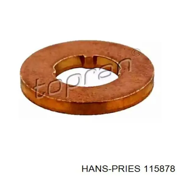 115878 Hans Pries (Topran) кольцо (шайба форсунки инжектора посадочное)