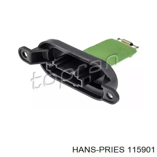 115901 Hans Pries (Topran) резистор моторчика вентилятора кондиционера