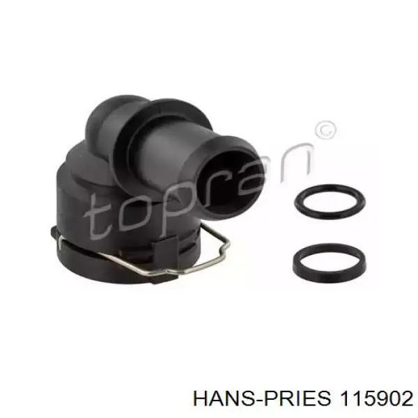 Купить 115902 Hans Pries (Topran) Быстросъемная муфта шланга радиатора охлаждения