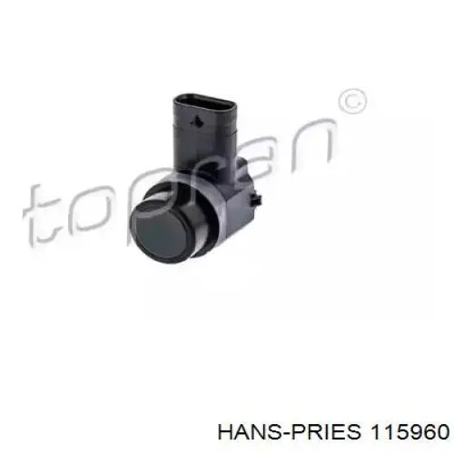 115960 Hans Pries (Topran) sensor dianteiro lateral de sinalização de estacionamento (sensor de estacionamento)