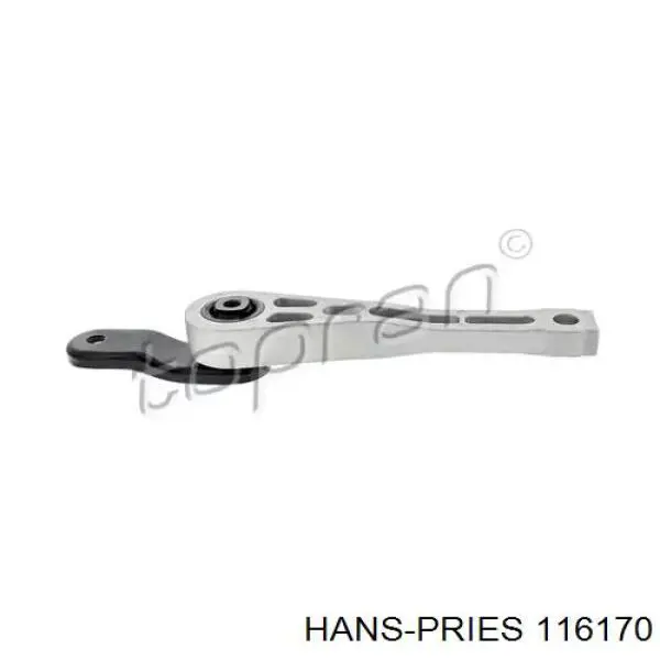 116170 Hans Pries (Topran) coxim (suporte traseiro de motor)