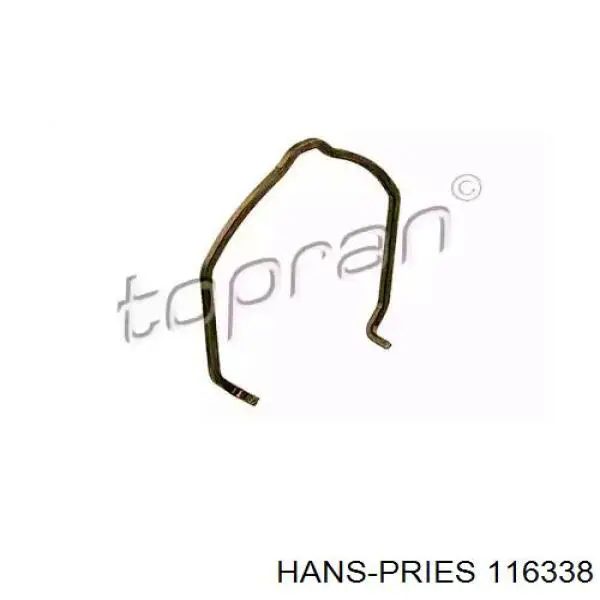 Скоба патрубка интеркуллера 116338 Hans Pries (Topran)