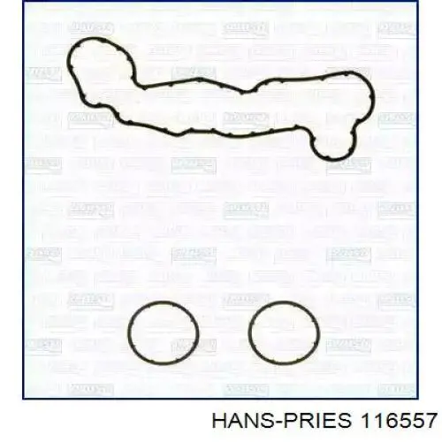 Прокладка радиатора масляного 116557 Hans Pries (Topran)