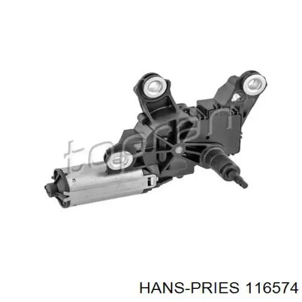 Мотор стеклоочистителя заднего стекла 116574 Hans Pries (Topran)