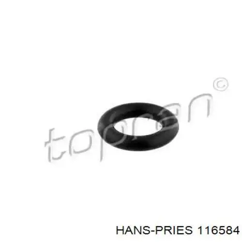 116584 Hans Pries (Topran) кольцо уплотнительное топливной трубки