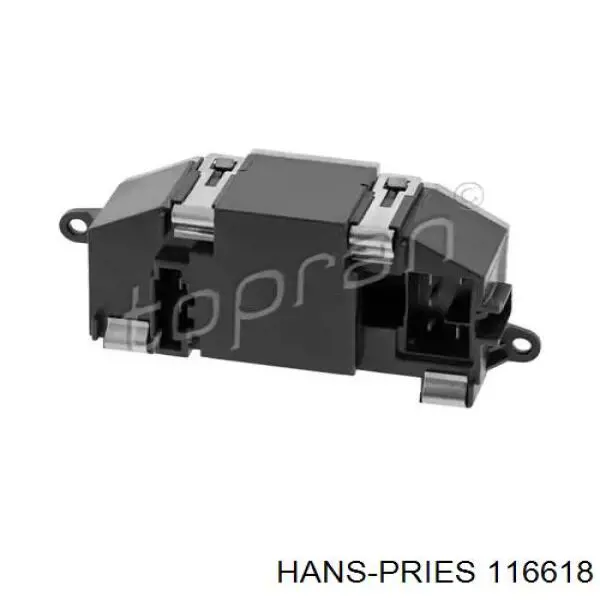 116618 Hans Pries (Topran) resistor (resistência de ventilador de forno (de aquecedor de salão))