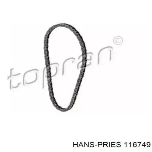 116749 Hans Pries (Topran) цепь масляного насоса