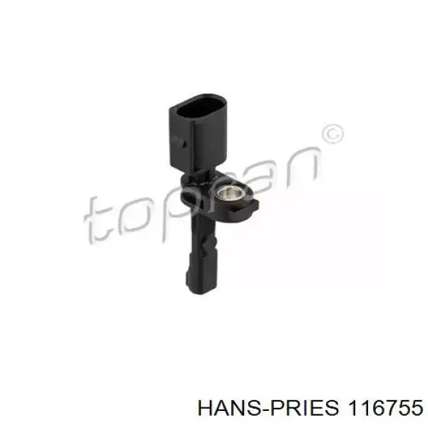 116 755 Hans Pries (Topran) sensor abs traseiro esquerdo