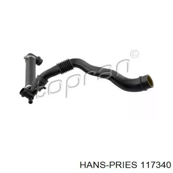 Патрубок вентиляции картера, маслоотделителя Hans Pries (Topran) 117340 цена, от 28.96 USD