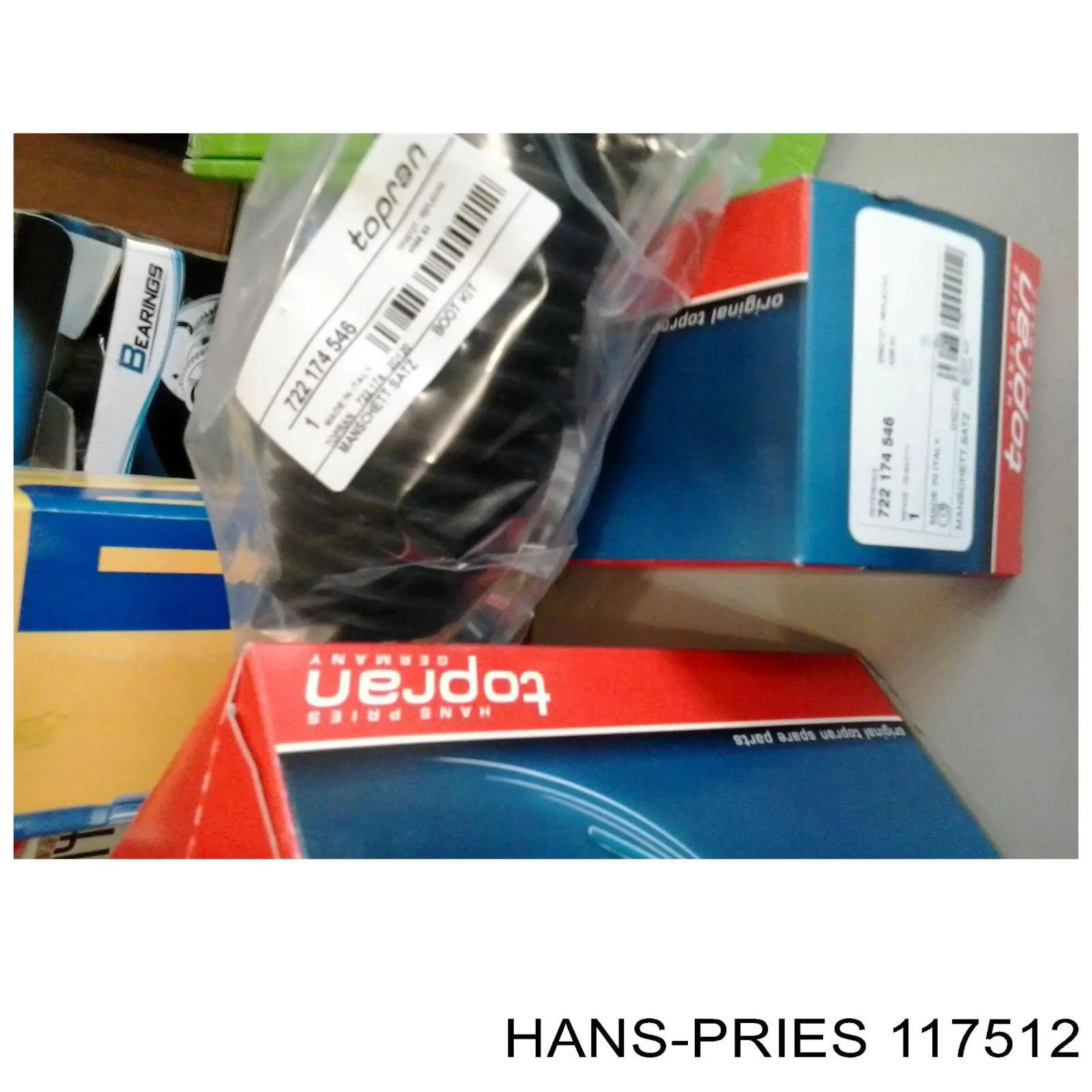 Прокладка шланга отвода масла от турбины Hans Pries (Topran) 117512 цена, от 3.86 USD