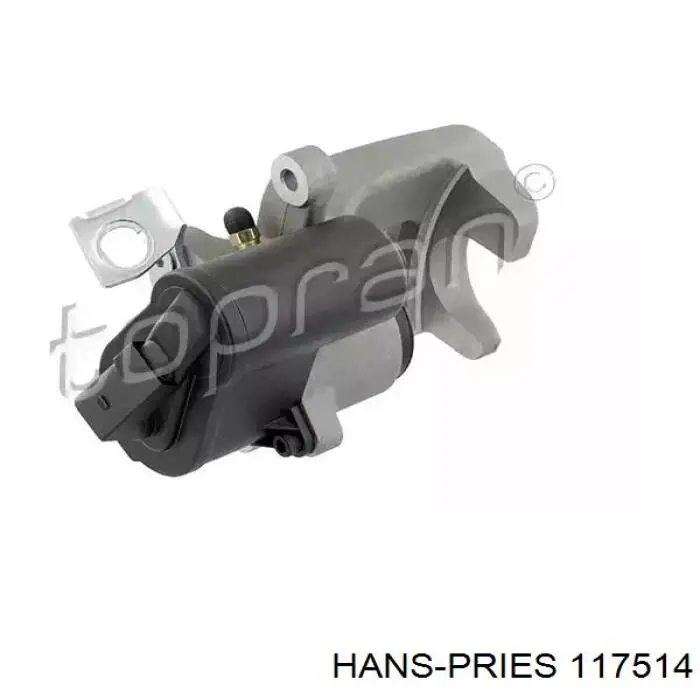 Суппорт тормозной задний правый 117514 Hans Pries (Topran)