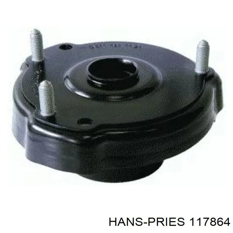 117864 Hans Pries (Topran) Успокоитель цепи ГРМ, левый