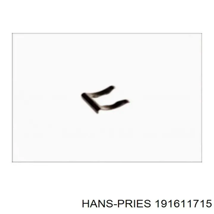 Купить 191611715 Hans Pries (Topran) Скоба крепления тормозного шланга