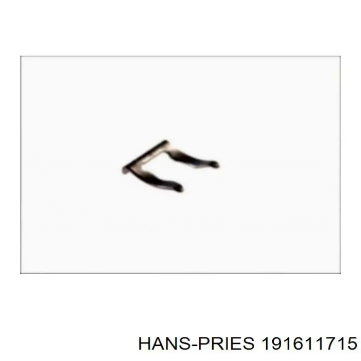 191611715 Hans Pries (Topran) Скоба крепления тормозного шланга