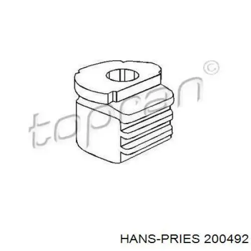 200492 Hans Pries (Topran) Сайлентблок нижнего переднего рычага