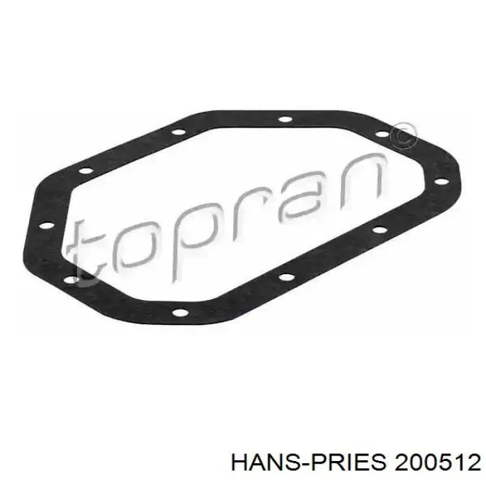 200512 Hans Pries (Topran) прокладка поддона акпп/мкпп