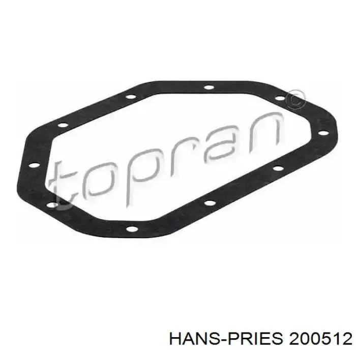 200512 Hans Pries (Topran) vedante de panela da caixa automática de mudança/caixa mecânica de mudança