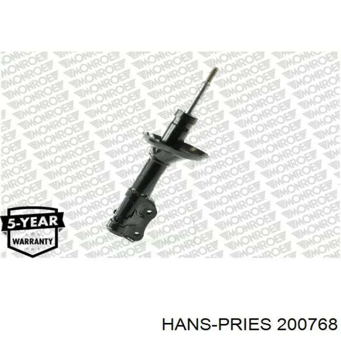 Сайлентблок заднего нижнего рычага 200768 Hans Pries (Topran)