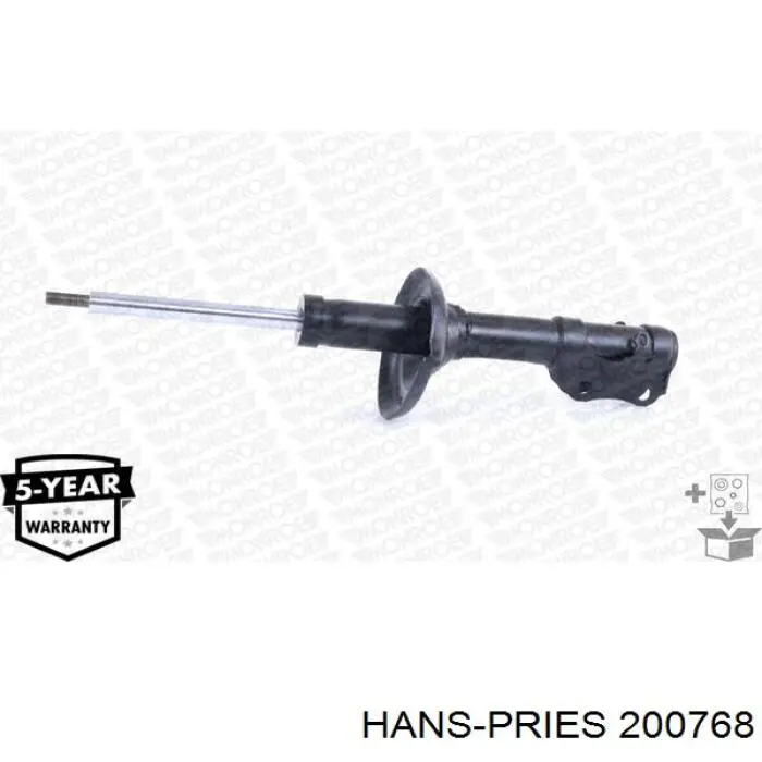 Купить 200768 Hans Pries (Topran) Сайлентблок заднего нижнего рычага