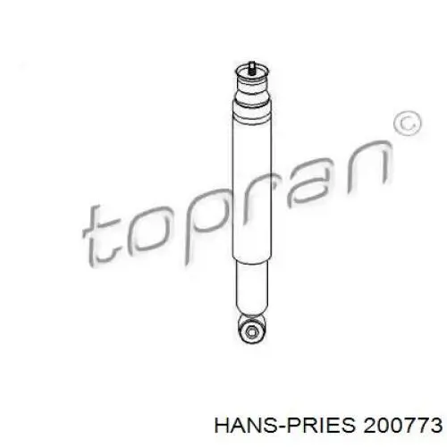 Амортизатор задний 200773 Hans Pries (Topran)