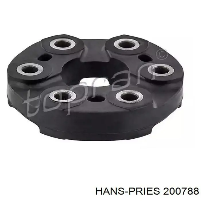 200788 Hans Pries (Topran) муфта кардана эластичная передняя/задняя