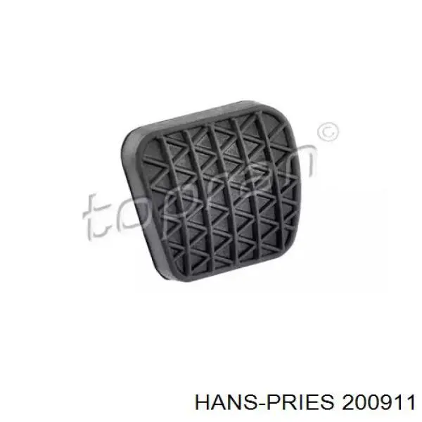 200911 Hans Pries (Topran) накладка педали тормоза