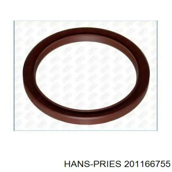 Сальник коленвала задний Hans Pries (Topran) 201166755 цена, от 6.75 USD