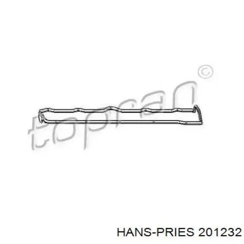 Прокладка клапанной крышки двигателя правая 201232 Hans Pries (Topran)