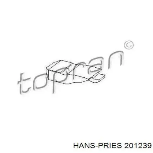 201239 Hans Pries (Topran) коромысло клапана (рокер)