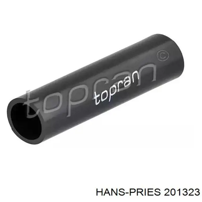 201323 Hans Pries (Topran) cano derivado de ventilação de cárter (de separador de óleo)