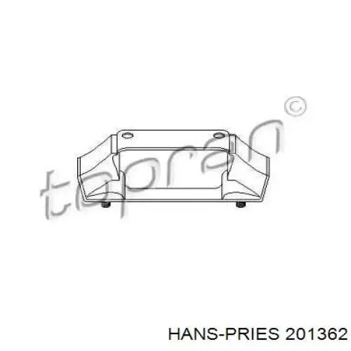 Подушка коробки передач 201362 Hans Pries (Topran)