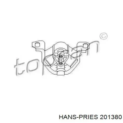 Левая подушка двигателя 201380 Hans Pries (Topran)