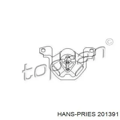 Левая подушка двигателя 201391 Hans Pries (Topran)