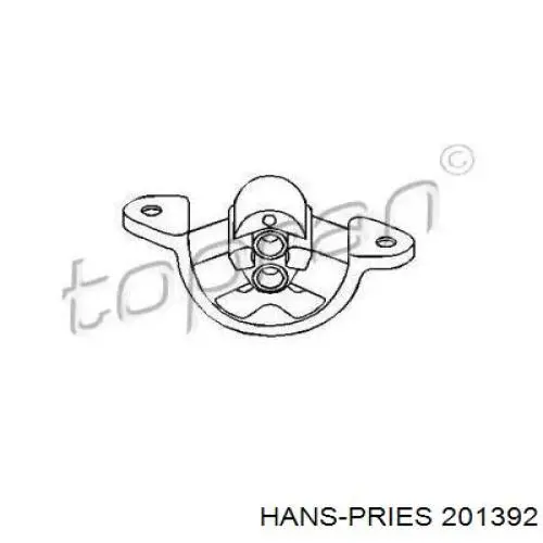 Правая подушка двигателя 201392 Hans Pries (Topran)