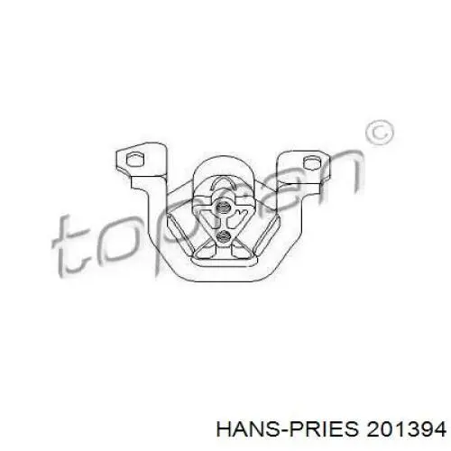 201394 Hans Pries (Topran) подушка (опора двигателя левая)